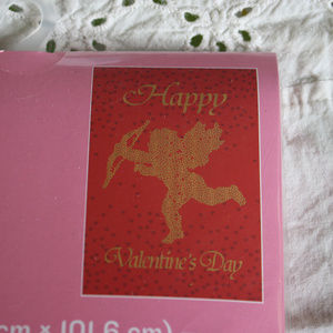 NWT Cupid Valentines Day House Flag by Darice